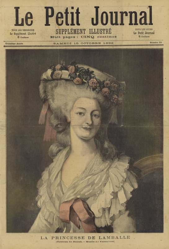 Obálka Le Petit Journal, 15. října 1892 od French School