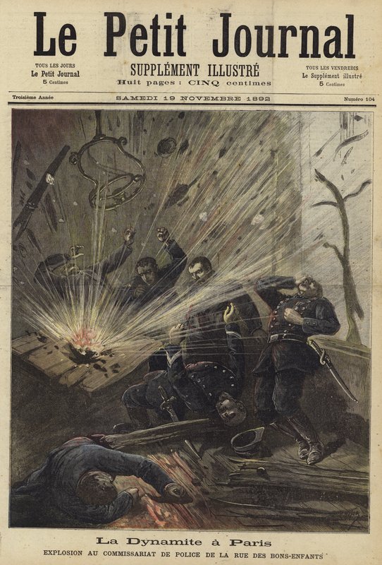 Obálka Le Petit Journal, 19. listopadu 1892 od French School
