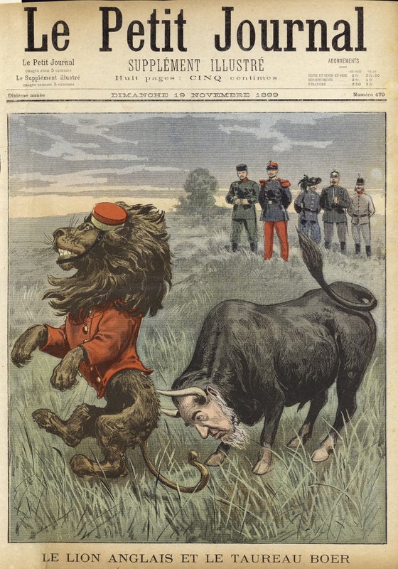 Obálka Le Petit Journal, 19. listopadu 1899 od French School