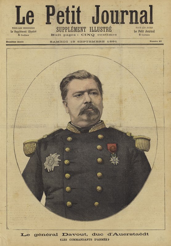 Obálka Le Petit Journal, 19. září 1891 od French School