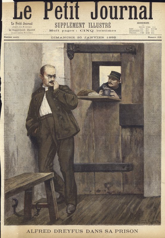 Obálka Le Petit Journal, 20. ledna 1895 od French School