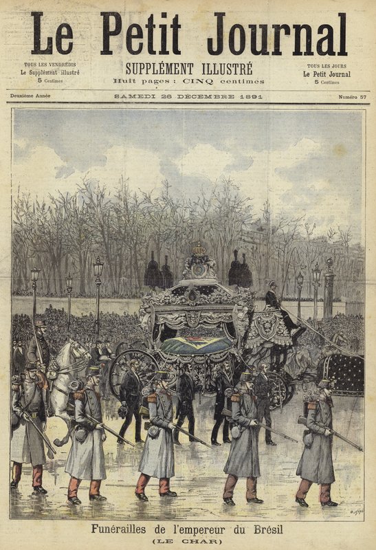 Obálka Le Petit Journal, 26. prosince 1891 od French School