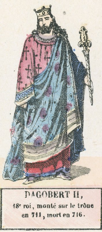 Dagobert II od French School