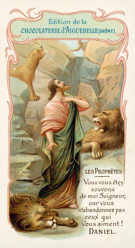 Daniel (chromolit) od French School
