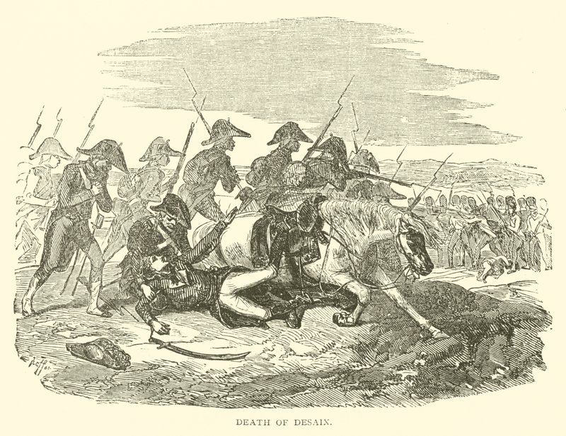 Death of Desaix (rytina) od French School