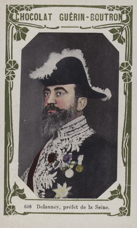 Delanney, prefet de la Seine (barevná fotografie) od French School