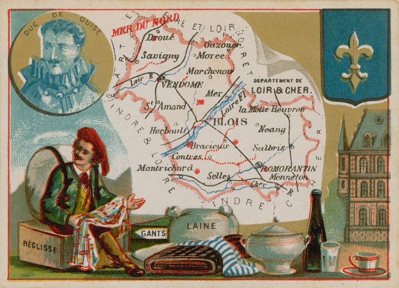 Katedra Loir et Cher od French School