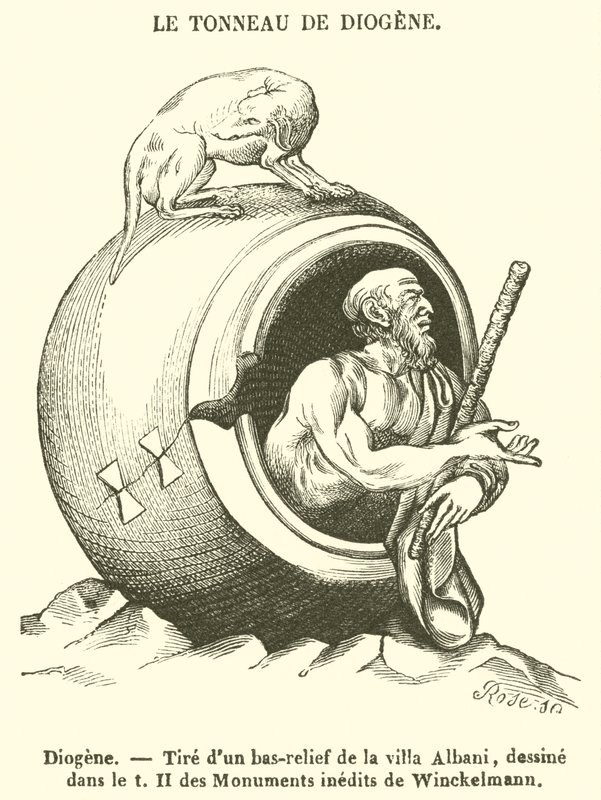 Diogenes (rytina) od French School