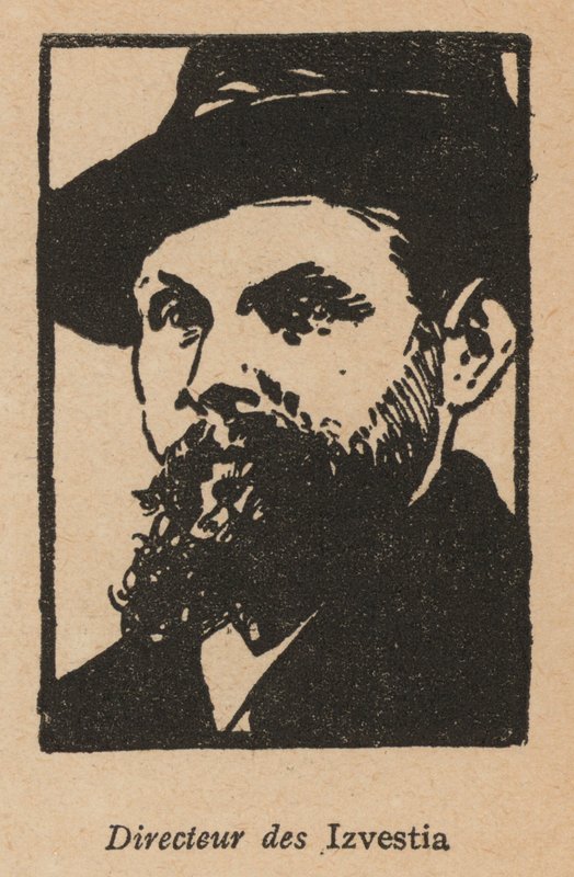 Ředitel sovětských novin Izvestija (lit.) od French School