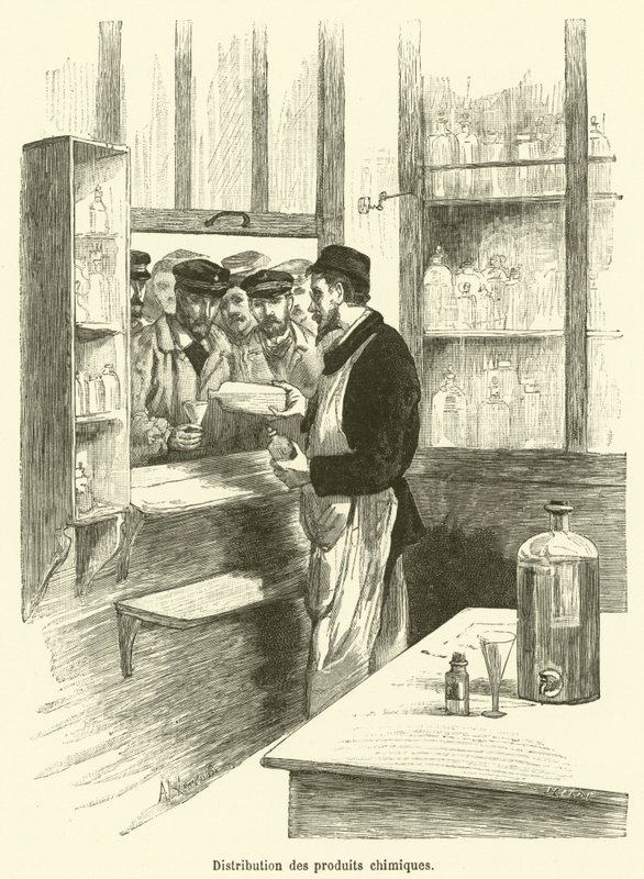 Distribuce chemických výrobků (gravírování) od French School