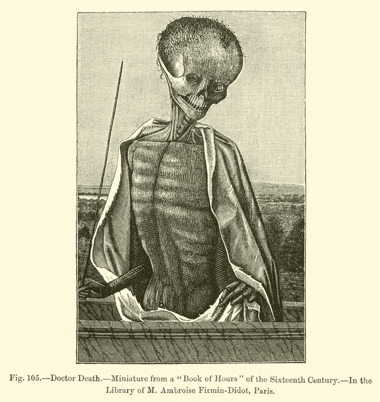 Doctor Death (rytina) od French School