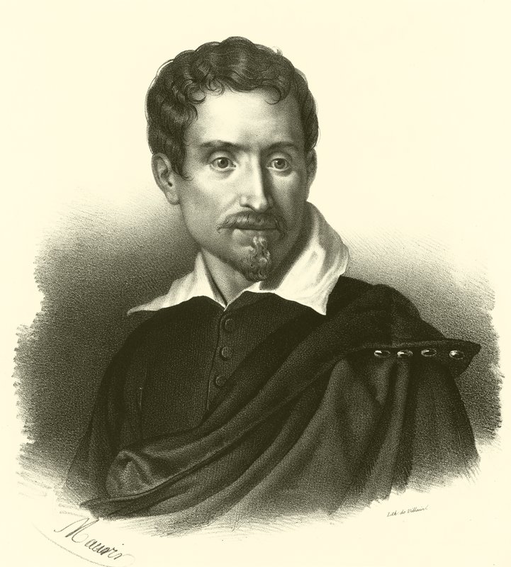 Domenico Zampieri, známý jako Domenichino, portrét od French School