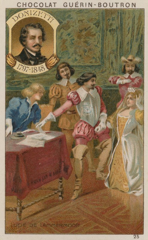 Donizetti, Lucie de Lammermoor od French School