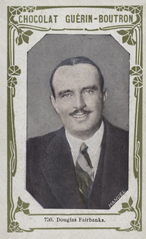 Douglas Fairbanks (barevná fotografie) od French School
