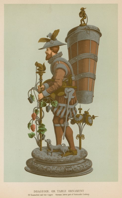 Drageoir, nebo Stolní Ornament od French School