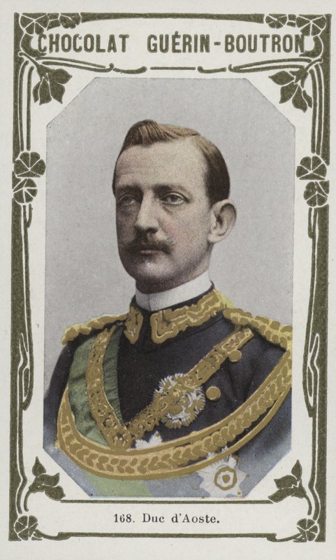 Duc dAoste (barevná fotografie) od French School