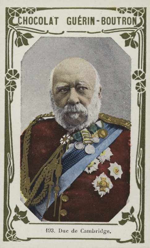 Duc de Cambridge (barevná fotografie) od French School