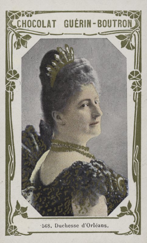 Vévodkyně dOrleans (barevná fotografie) od French School