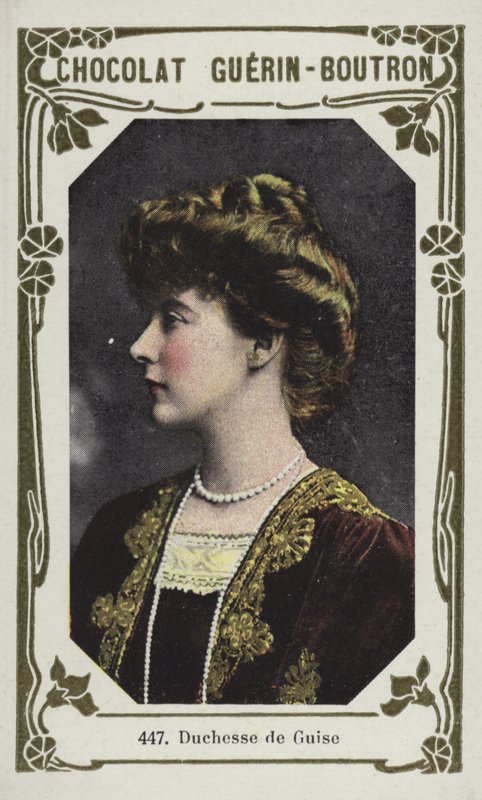 Vévodkyně z Guise (barevná fotografie) od French School