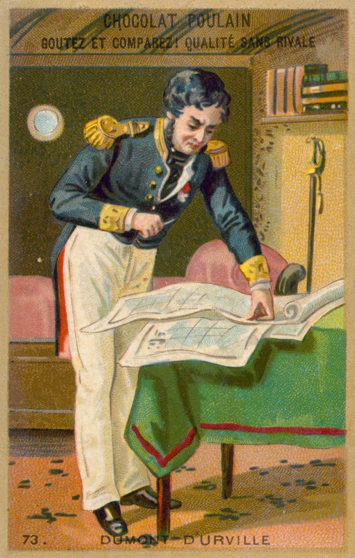 Dumont DUrville, francouzský navigátor od French School