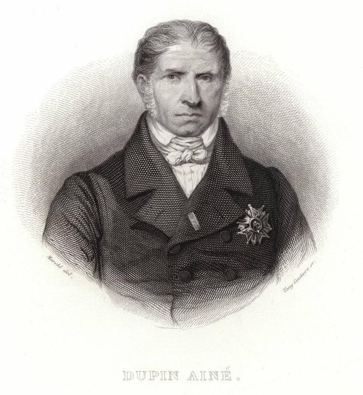 Dupin Aine - francouzský politik a předseda Poslanecké sněmovny (1783-1865) od French School