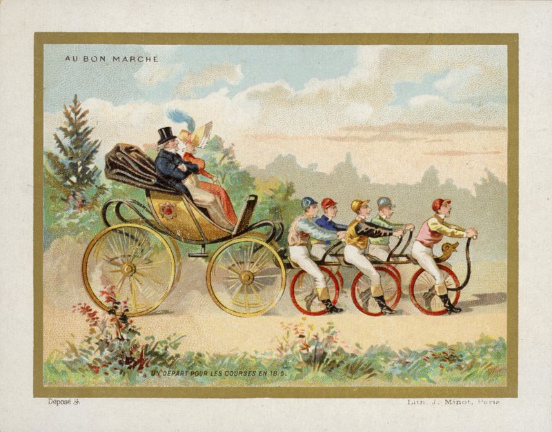 Excentrický Vintage kočárek od French School