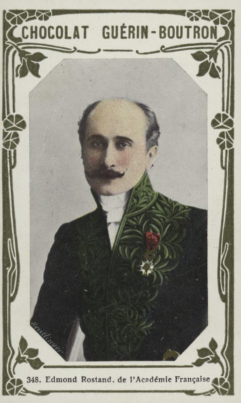 Edmond Rostand z Francouzské akademie (barevné foto) od French School