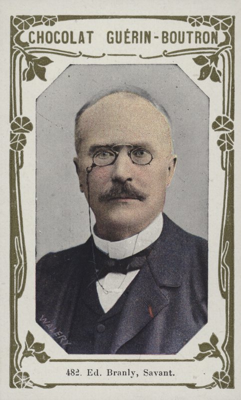 Edouard Branly, Savant (barevná fotografie) od French School