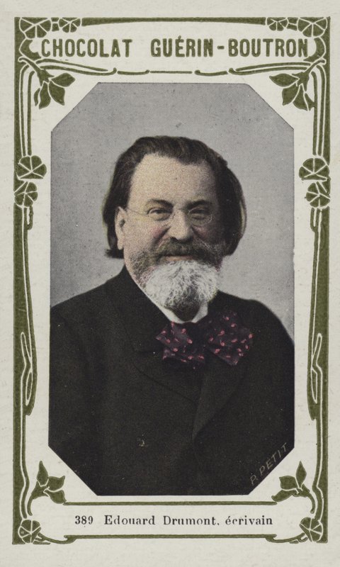 Edouard Drumont, ecrivain (barevné foto) od French School
