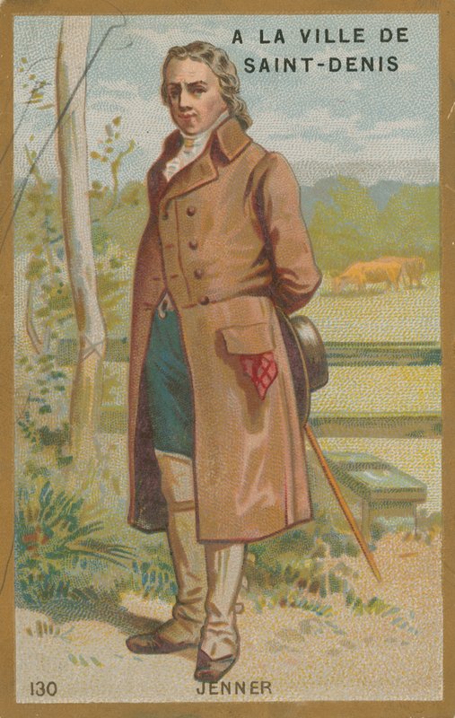 Edward Jenner, anglický lékař a objevitel vakcíny proti neštovicím. od French School