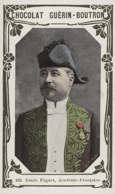 Emile Faguet, Academie-Francaise (barevné foto) od French School
