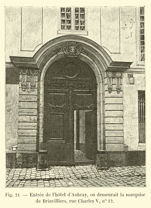 Vchod do Hôtel d