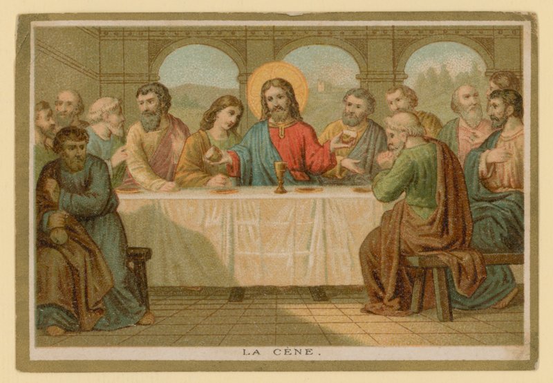 Epizoda ze života Ježíše Krista (chromolitho) od French School