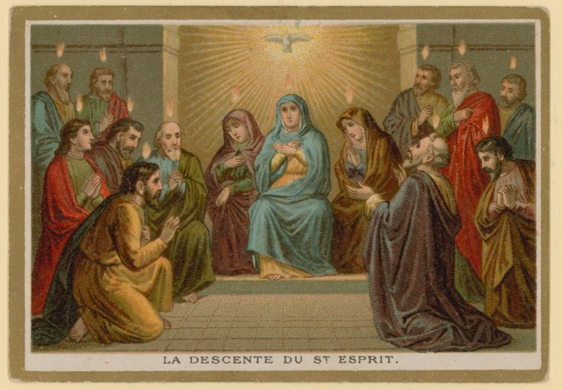 Epizoda ze života Ježíše Krista (chromolitho) od French School