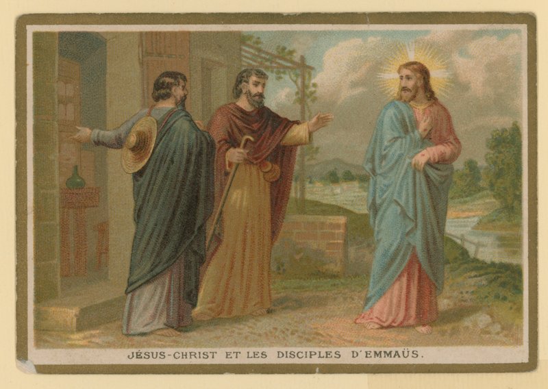 Epizoda ze života Ježíše Krista (chromolitho) od French School