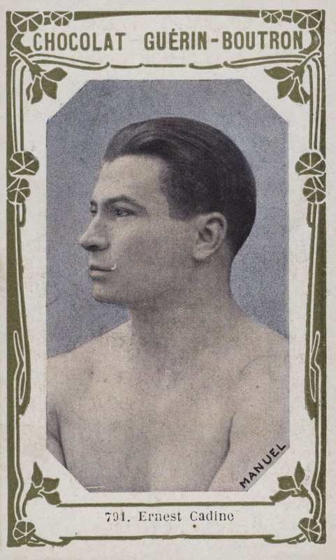 Ernest Cadine (barevná fotografie) od French School