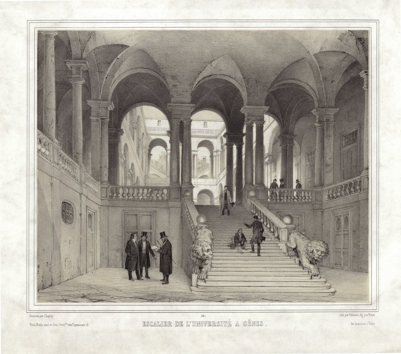 Univerzitní schody v Janově od French School
