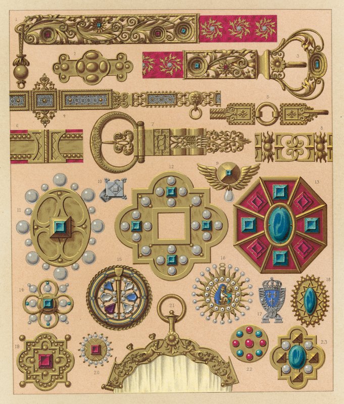 Kostým Evropa XIV.-XV. cent od French School