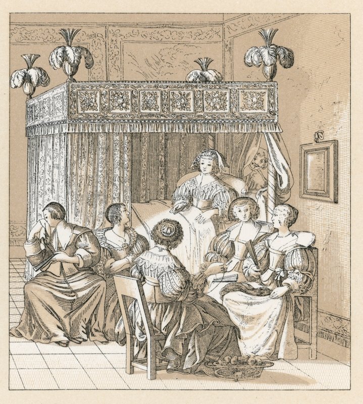 Kostým Evropa XVII. století od French School