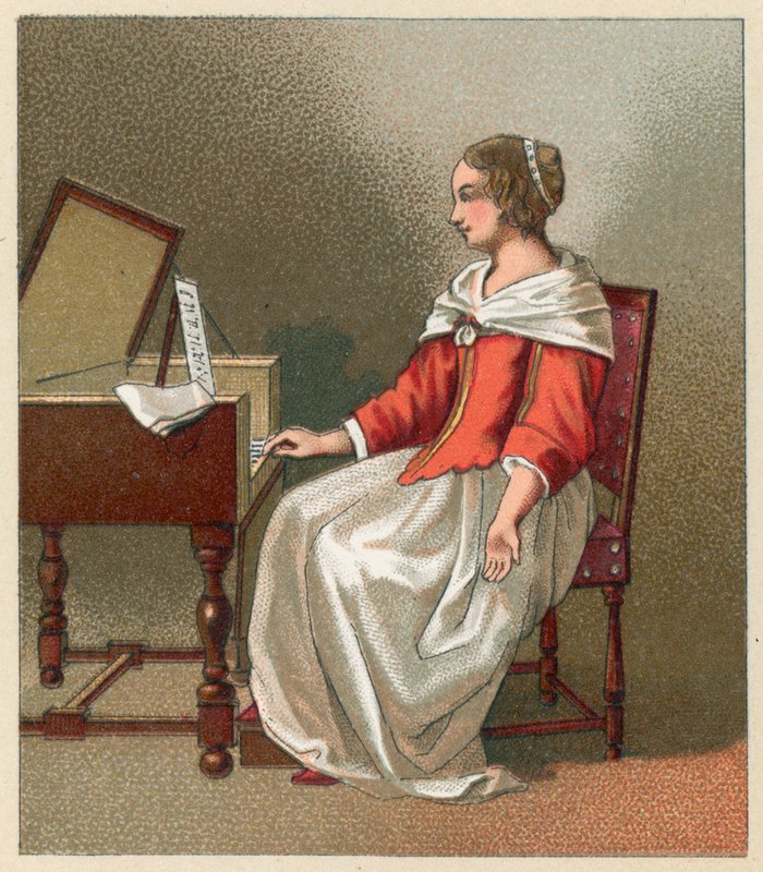 Kostým Evropa XVII. století od French School