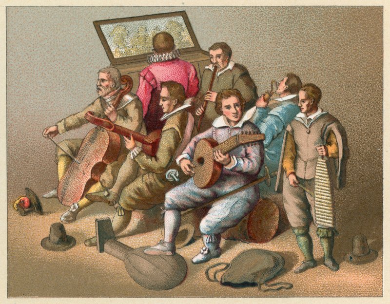 Kostým Evropa XVII. století od French School