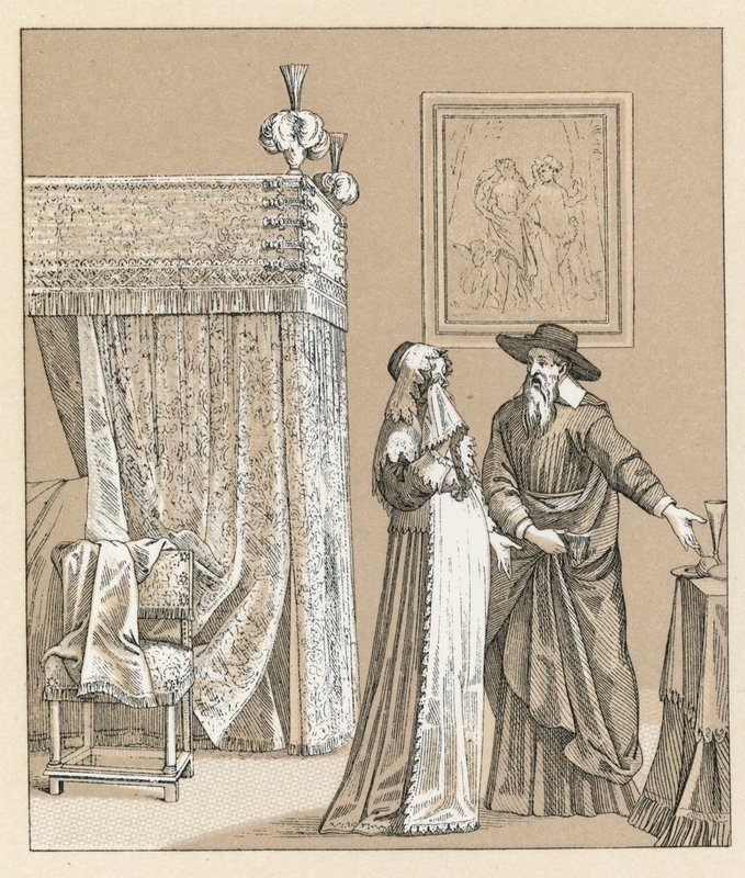 Kostým Evropa XVII. století od French School