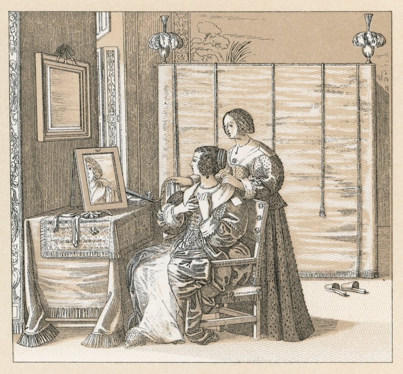 Kostým Evropa XVII. století od French School