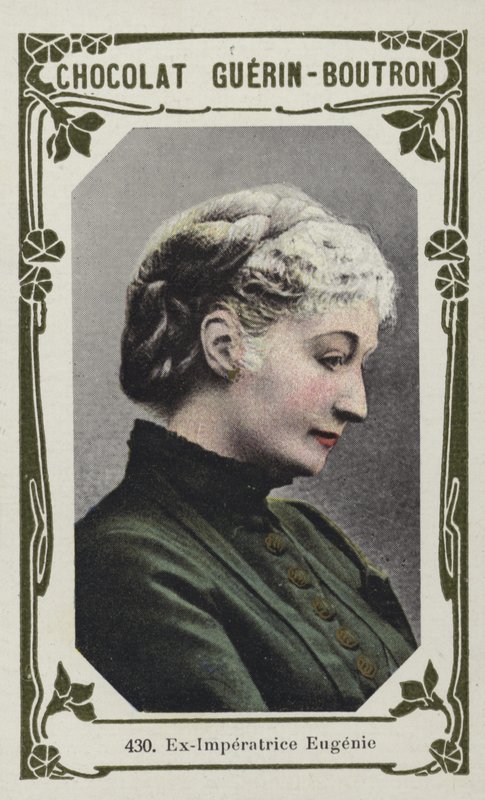 Ex-Imperatrice Eugenie (barevná fotografie) od French School