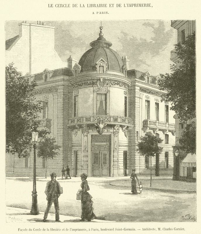 Fasáda Cercle de la Librairie et de l