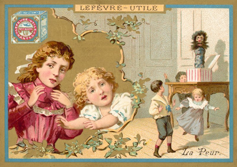 strach (chromolitho) od French School