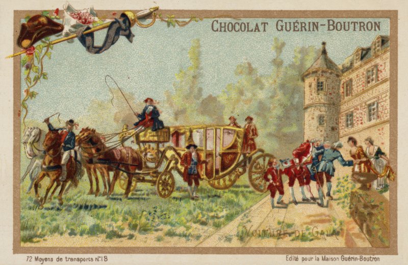 Festivalový trenér (chromolitho) od French School