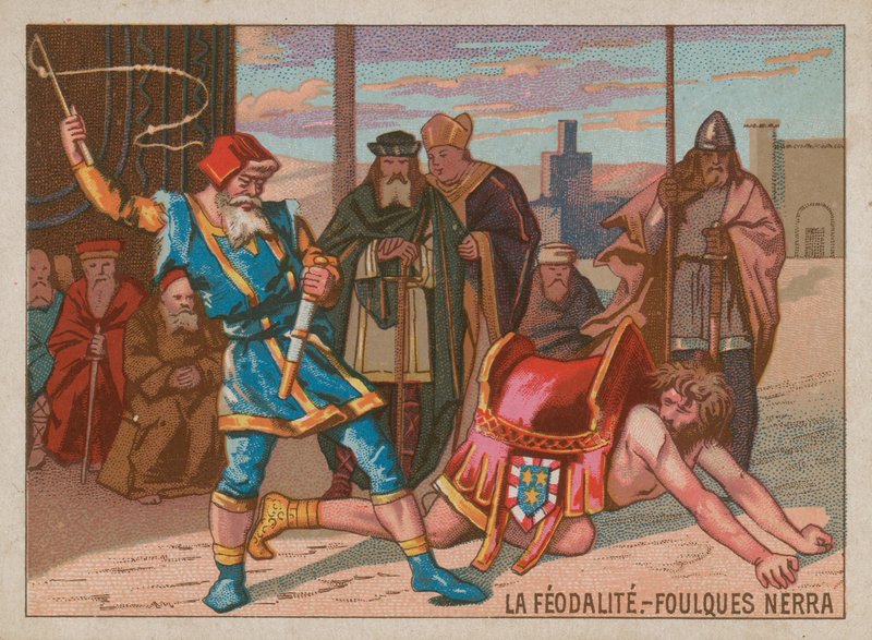 Feudalismus za Fulka III Nerra od French School