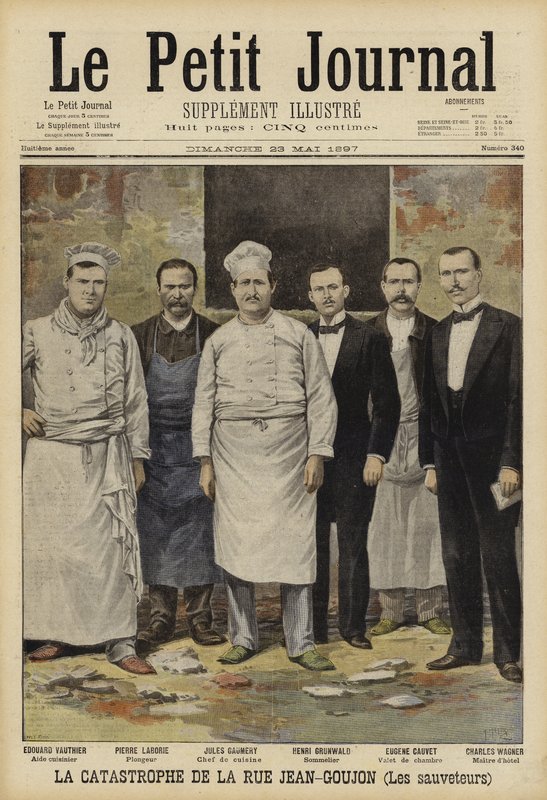 Požár na Bazar de la Charite, Paříž, 1897 od French School