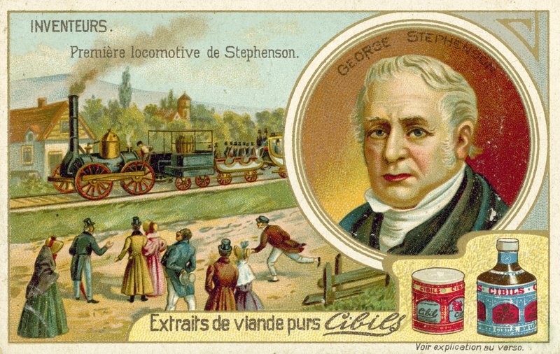 První lokomotiva od Stephensona od French School